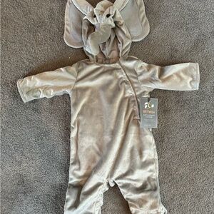 Pottery Barn Kids Elephant Halloween Costume (0-6mo)